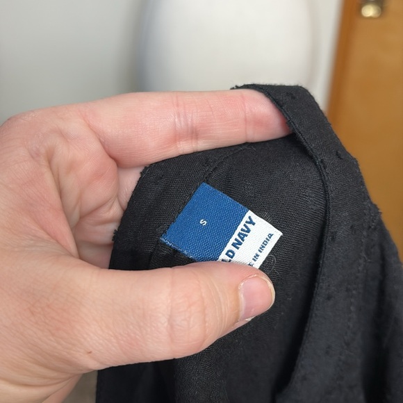 NWT Old Navy Black Long Sleeve Popover Tunic Size S - Picture 10 of 15